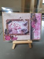Kaartje winter kop anijsmelk roze, Ophalen of Verzenden, Nieuw