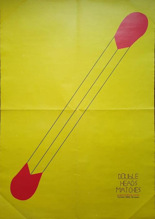 Double headed matches - Kunstenaar: Mircea Cantor, Antiek en Kunst, Kunst | Litho's en Zeefdrukken, Ophalen of Verzenden
