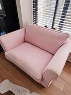 Leuke oudroze love seat, Ophalen, Gebruikt, 75 tot 100 cm, 100 tot 125 cm