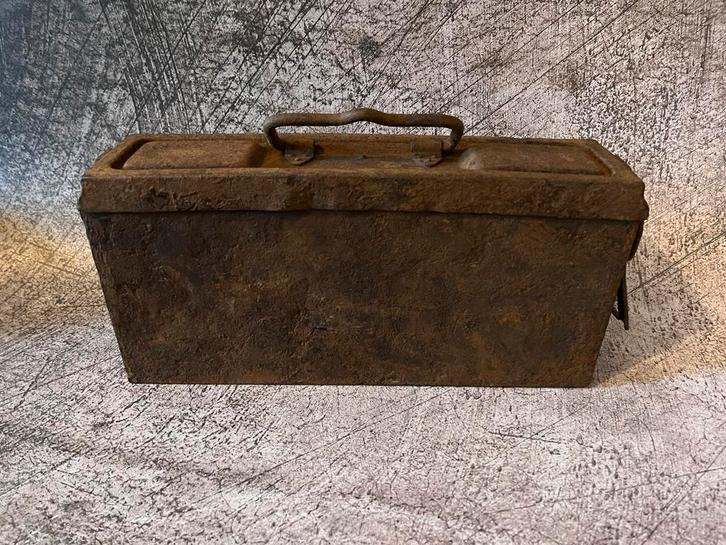 Mg42 munitie kist 1943, Verzamelen, Militaria | Tweede Wereldoorlog, Landmacht, Kist of Geocache, Duitsland, Ophalen of Verzenden