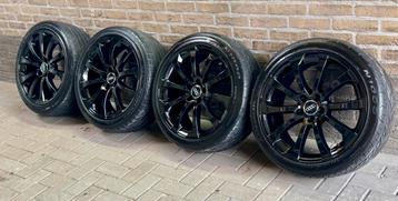ZGAN 5x100 18 inch Audi A1 velgen banden 225 40 18 VW Polo beschikbaar voor biedingen