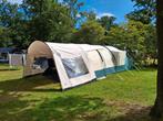 6 persoons tunneltent + luifel hypercamp fashion gold 6, Ophalen, Zo goed als nieuw
