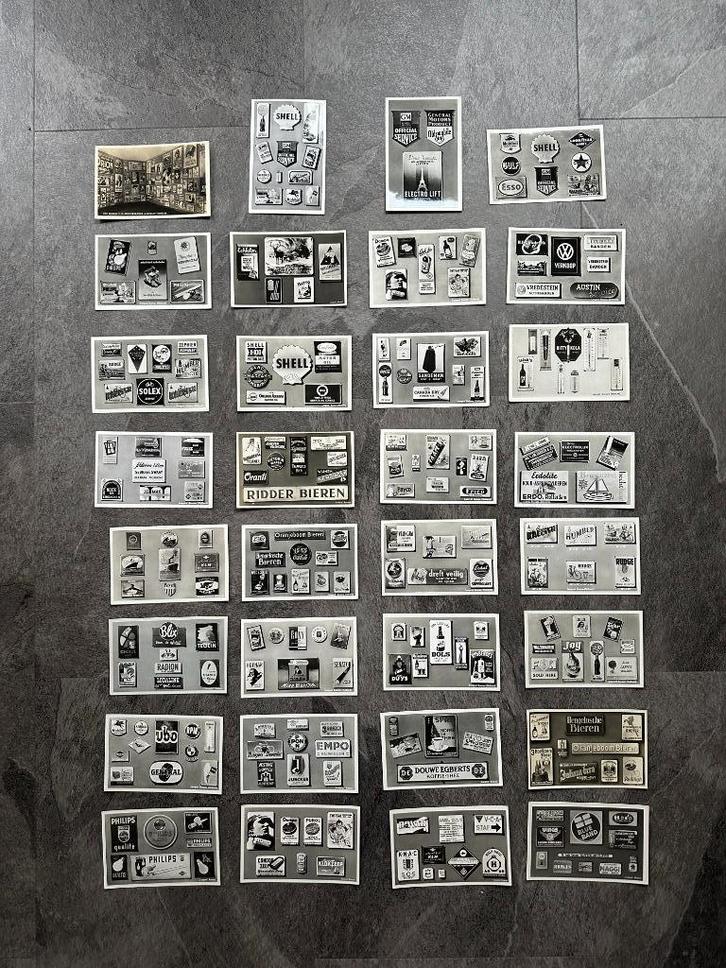 Langcat Bussum kaarten GEVRAAGD. Emaille borden., Verzamelen, Merken en Reclamevoorwerpen, Gebruikt, Reclamebord, Ophalen of Verzenden