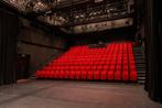 Theater/Dansvloer grijs/zwart vinyl, Ophalen, Gebruikt, Overige typen, 10 m² of meer