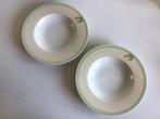 2x diep bord Villeroy & Boch Florea Folia House & Garden, Ophalen of Verzenden, Nieuw, Porselein, Bord(en)