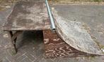 Skate ramp / step ramp (schans) in goede staat -50cm hoog, Ophalen of Verzenden, Zo goed als nieuw