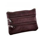 Sleuteletui Portemonnee Dames Donkerbruin Leren Autosleutel, Overige merken, Verzenden, Nieuw, Esde2