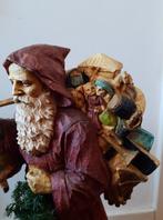 Kerstman polystone 47 cm vintage, Ophalen, Zo goed als nieuw