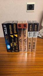 VHS Banden Collectie - TDK, Maxell, Akai nieuw in verpakking, Alle leeftijden, Ophalen of Verzenden, Gebruikt, Overige genres