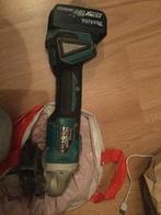 Makita accu slijptol, Ophalen of Verzenden, Gebruikt, Minder dan 700 watt, Haakse handslijpmachine