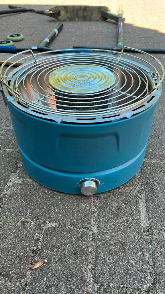 Quigg barbeceu elektrische ventilatie, Tuin en Terras, Houtskoolbarbecues, Zo goed als nieuw, Ophalen of Verzenden