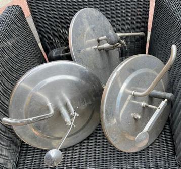 5 x  saus dispenser pomp met hevel bediening voor 10L emmer beschikbaar voor biedingen