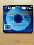 TDK CD-R XG 74MIN. * Geschikt Voor Audio CD Recorders * New, Ophalen of Verzenden, Nieuw, Cd, TDK