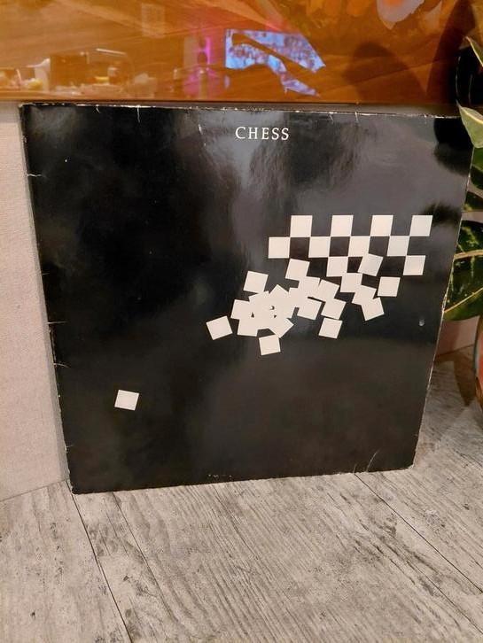 Chess dubbele lp vinyl, Cd's en Dvd's, Vinyl | Pop, Zo goed als nieuw, 1980 tot 2000, 12 inch, Ophalen of Verzenden