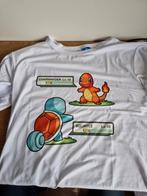 Pokémon shirt Classic Squirtle vs Charmander, Nieuw, Maat 52/54 (L), Ophalen of Verzenden, Wit