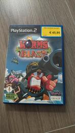 Playstation 2 spel Worms Blast, Puzzel en Educatief, Gebruikt, 2 spelers, Eén computer