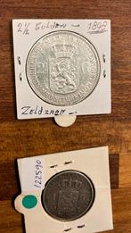 Oud nederlands geld zilver waaronder 2,5 gulden 1898, Postzegels en Munten, Munten | Nederland, Ophalen of Verzenden, Koningin Wilhelmina