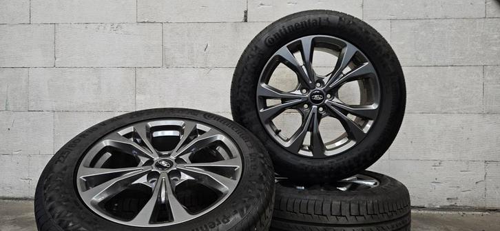 18" Ford Kuga ST-line orig velgen Continental zomerbanden, Auto-onderdelen, Banden en Velgen, Banden en Velgen, Zomerbanden, 18 inch