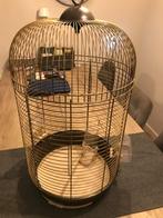 Ronde Vogelkooi, Dieren en Toebehoren, Vogels | Hokken en Kooien, Ophalen, Gebruikt, Metaal, Vogelkooi