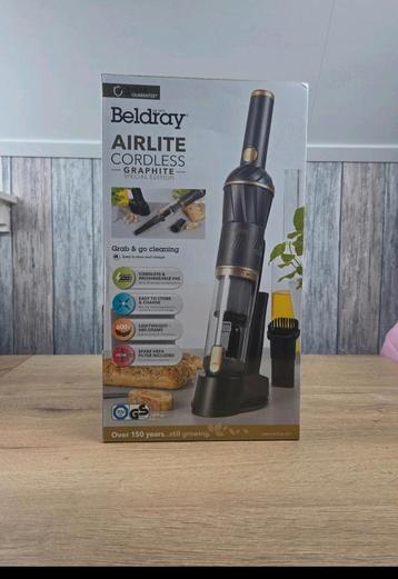 Beldray Airlite Graphite Snoerloze Stofzuiger - Nieuw! beschikbaar voor biedingen