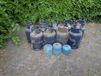 Lege gasflessen 9 stuks (of per stuk), Caravans en Kamperen, Kampeeraccessoires, Ophalen, Gebruikt
