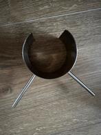 Stijlvolle wijnfles houder mooi cadeau, Ophalen of Verzenden, Zo goed als nieuw, Minder dan 5 flessen, Metaal