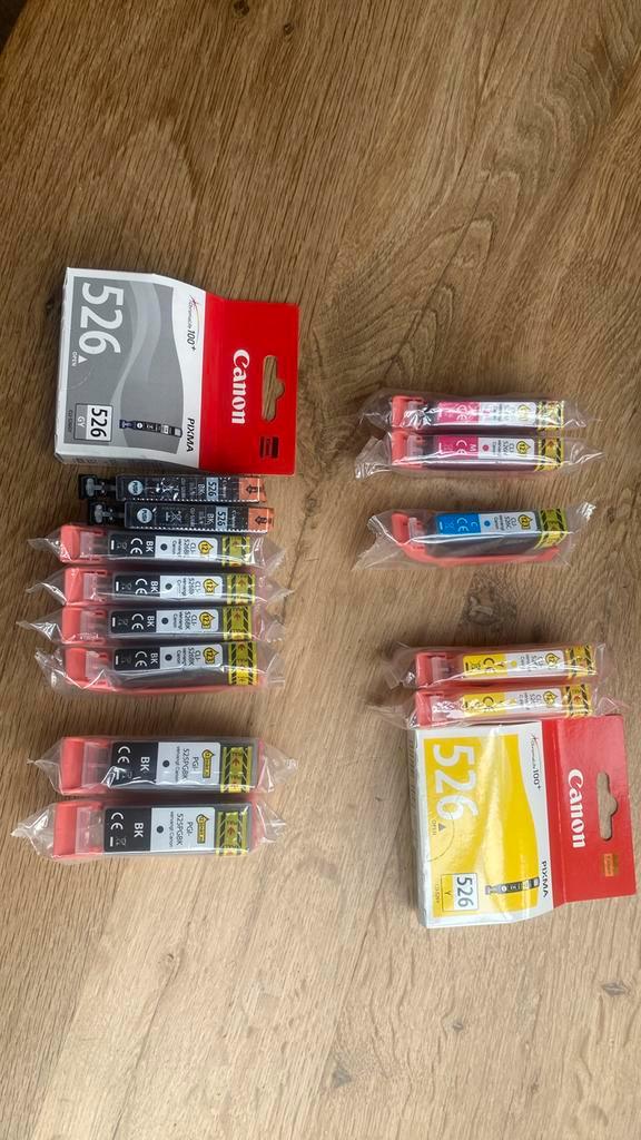 Canon inktcartridges CLI 526 kleur/CLI 526- PGI bk zwart, Computers en Software, Printerbenodigdheden, Nieuw, Ophalen of Verzenden