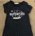 Blauw shirt H&M in maat 110/116 zgan, Kinderen en Baby's, Kinderkleding | Maat 110, Ophalen, Meisje, H&M, Zo goed als nieuw