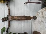 Art deco crucifix, Antiek en Kunst, Ophalen of Verzenden