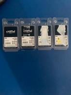 Crucial 4x 8GB CT8G4SFRA32A 3200, Computers en Software, RAM geheugen, DDR4, 8 GB, Ophalen of Verzenden, Zo goed als nieuw