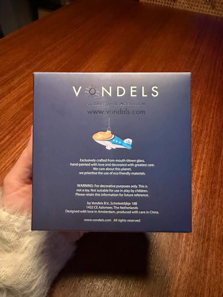 KLM Vondel Kersthangers 2024 & 2025, Huis en Inrichting, Woonaccessoires | Boeddhabeelden, Nieuw, Ophalen of Verzenden