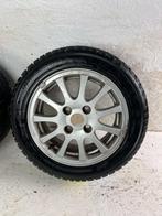 Originele Mitsubishi velgen 15" 4x114.3 winterset colt 8mm, Niet ingevuld, Gebruikt, 15 inch, Banden en Velgen