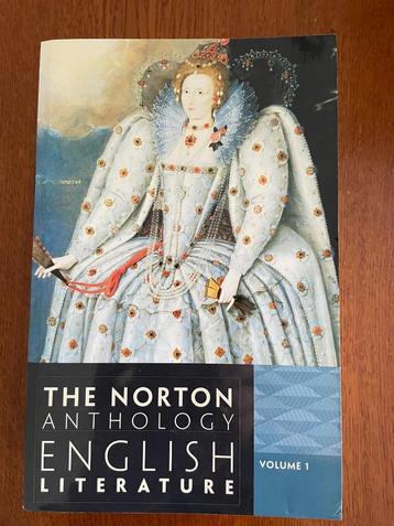 In één koop: 2 Norton Anthologies van de Engelse literatuur beschikbaar voor biedingen