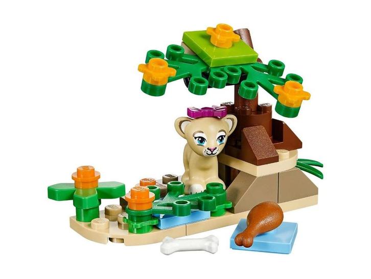 Lego Friends 41048 leeuwenwelp savanne, Kinderen en Baby's, Speelgoed | Duplo en Lego, Zo goed als nieuw, Lego, Complete set, Ophalen of Verzenden