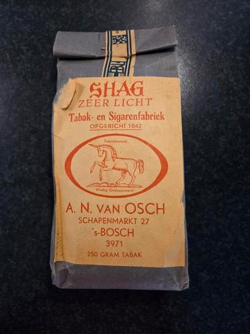 Oud pakje shag niet meer om te roken  beschikbaar voor biedingen