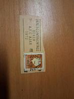 Ajax Postzegel met Afstempeling 1972, Postzegels en Munten, Postzegels | Nederland, Ophalen of Verzenden, Na 1940, Gestempeld