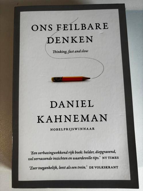 Daniel Kahneman - Ons feilbare denken, Boeken, Psychologie, Gelezen, Ophalen of Verzenden