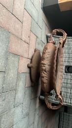 Franse gietijzeren plantenbak, Ophalen, Zo goed als nieuw, Rechthoekig, Overige materialen