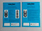 Brochures / Folders LUBER-FINER Filters - O.S.O. Enschede, Ophalen of Verzenden, Gelezen, Overige merken