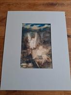 aquarel Johan Dijkstra, Ophalen