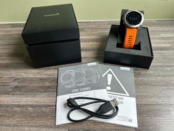 25097 Garmin Fenix 6x Pro Solar Titanium beschikbaar voor biedingen
