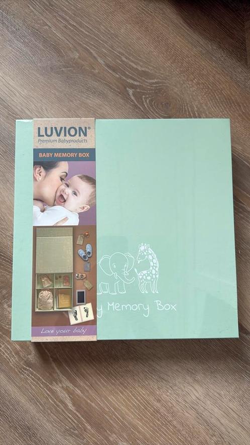 Luvion Baby Memory Box / Bewaardoos - NIEUW!, Kinderen en Baby's, Kraamcadeaus en Geboorteborden, Nieuw, Ophalen of Verzenden
