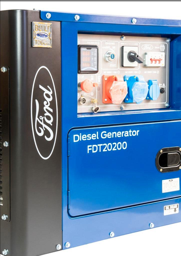 2025 model Ford FDT20200 diesel generator aggregaat 8.1kva, Doe-het-zelf en Verbouw, Gereedschap | Freesmachines, Elektrisch, Overige soorten