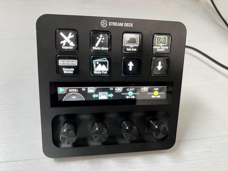 Elgato Stream Deck Plus - Zo goed als nieuw!, Computers en Software, Toetsenborden, Zo goed als nieuw, Overige indelingen, Ophalen of Verzenden