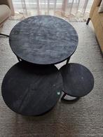 3 salontafeltjes opknappers, Gebruikt, Minder dan 50 cm, Rechthoekig, 50 tot 100 cm