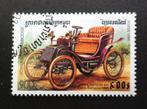 Cambodja - auto - Oldtimer - Barbarou 1898 - 900R, Postzegels en Munten, Auto's, Ophalen, Gestempeld