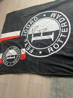Feyenoord Dekbedovertrek 140x200cm, Eenpersoons, Zwart, Dekbedovertrek, Ophalen of Verzenden