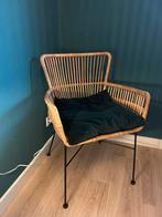 Rotan stoeltjes 2x, Huis en Inrichting, Stoelen, Ophalen, Twee, Bruin, Riet of Rotan