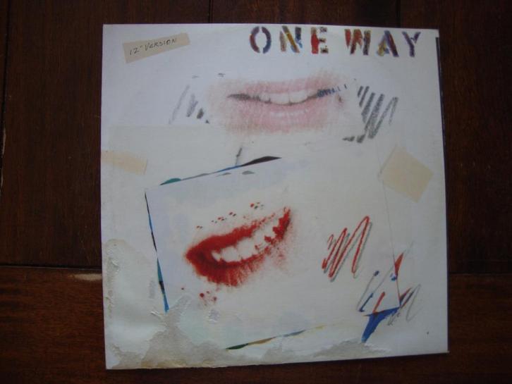 EP One way / Let's talk (1985), Cd's en Dvd's, Vinyl | Pop, Gebruikt, 1980 tot 2000, 12 inch, Ophalen of Verzenden