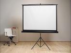 Beamer Projectiescherm met tas, Audio, Tv en Foto, Projectieschermen, Ophalen, Zo goed als nieuw